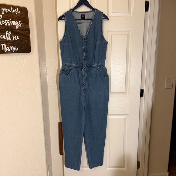 Denim Jumpsuit - Picture 2 of 3